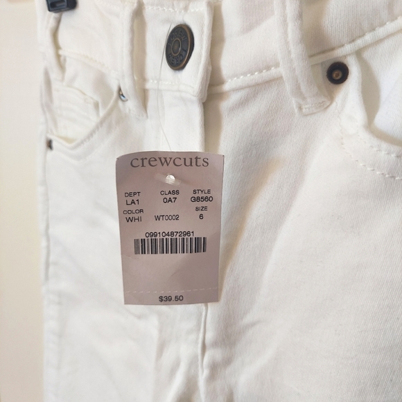 NWT- Crewcuts White Jegging - Picture 4 of 7